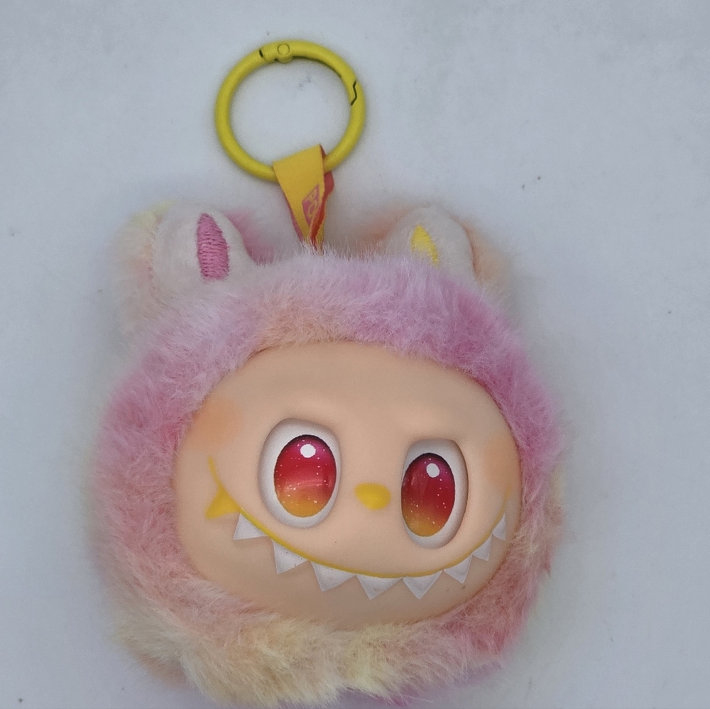Pink Labubu Wallet and Keychain Set - Picture 4 of 5